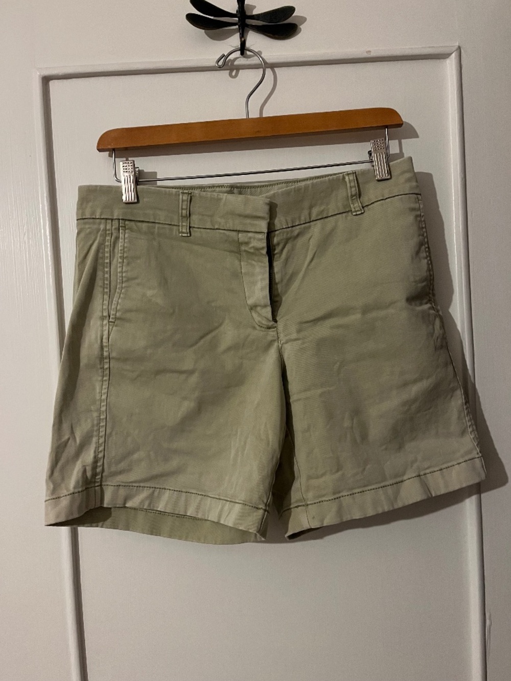 J-Crew Casual Olive Shorts Size 6